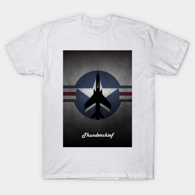 F-105 Thunderchief USAF T-Shirt by aviationart